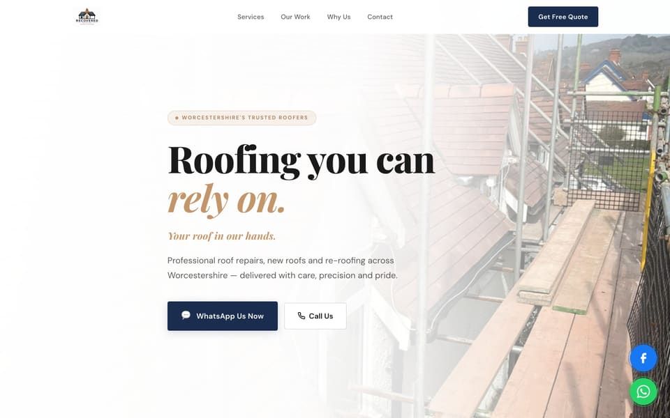 Recovered Roofing — recoveredroofing.co.uk
